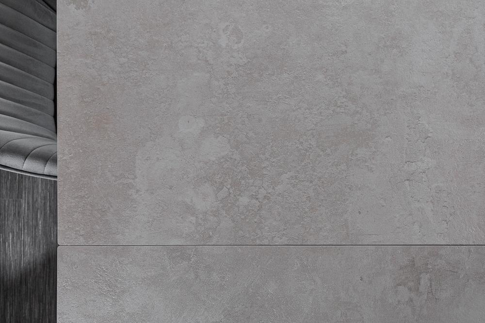 STÓŁ ROZKŁADANY ATLAS OPTYKA BETON 180 ( 220 - 260 ) CM / 40840  / INVICTA INTERIOR