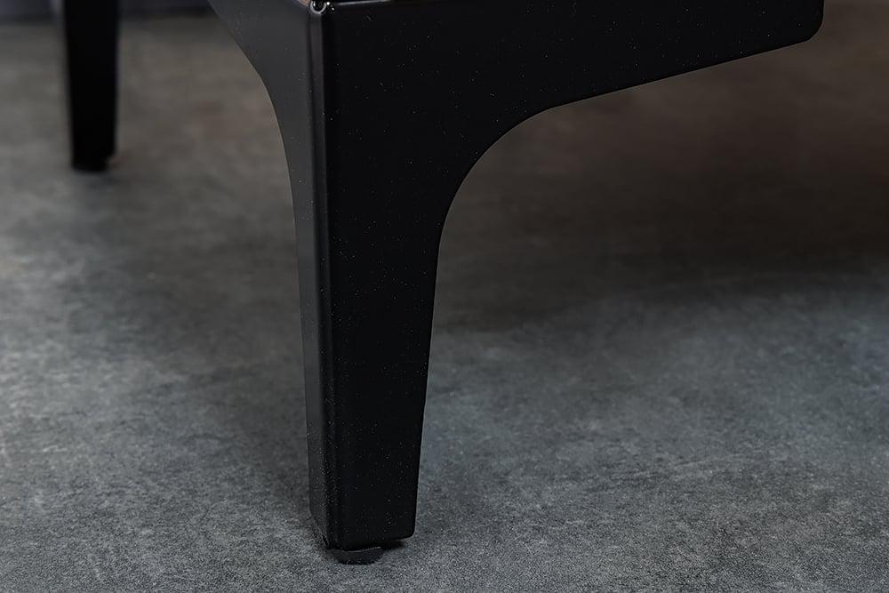 SZAFKA NOCNA BOUTIQUE CIEMNOSZARY AKSAMIT 50 CM / 41671 / INVICTA INTERIOR