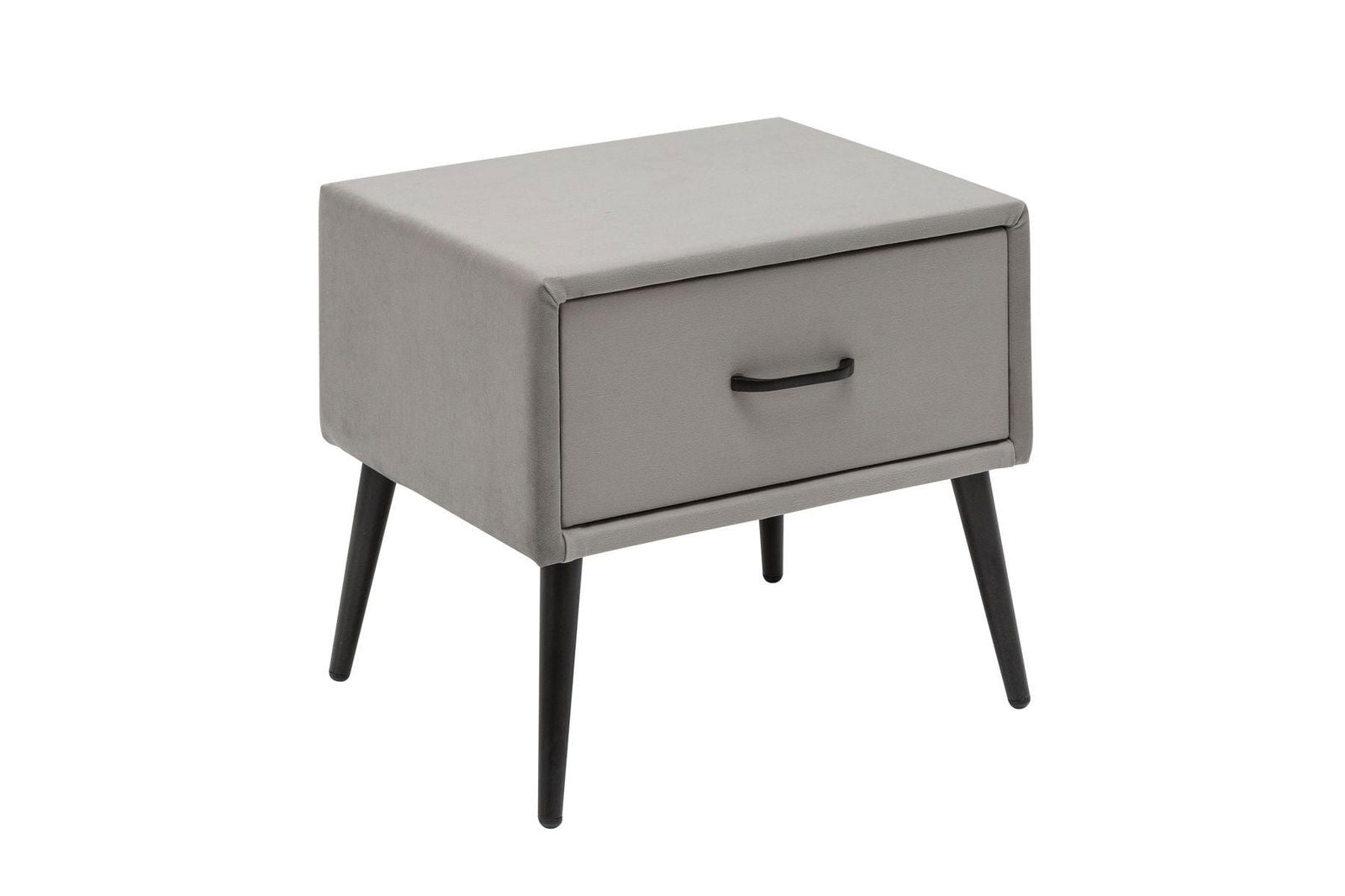 SZAFKA NOCNA FAMOUS SREBRNOSZARA / 40032 / INVICTA INTERIOR