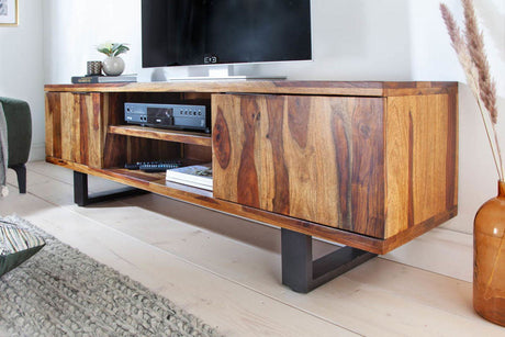 SZAFKA RTV ELEMENTS II 160 CM SHEESHAM / 37209 / INVICTA INTERIOR