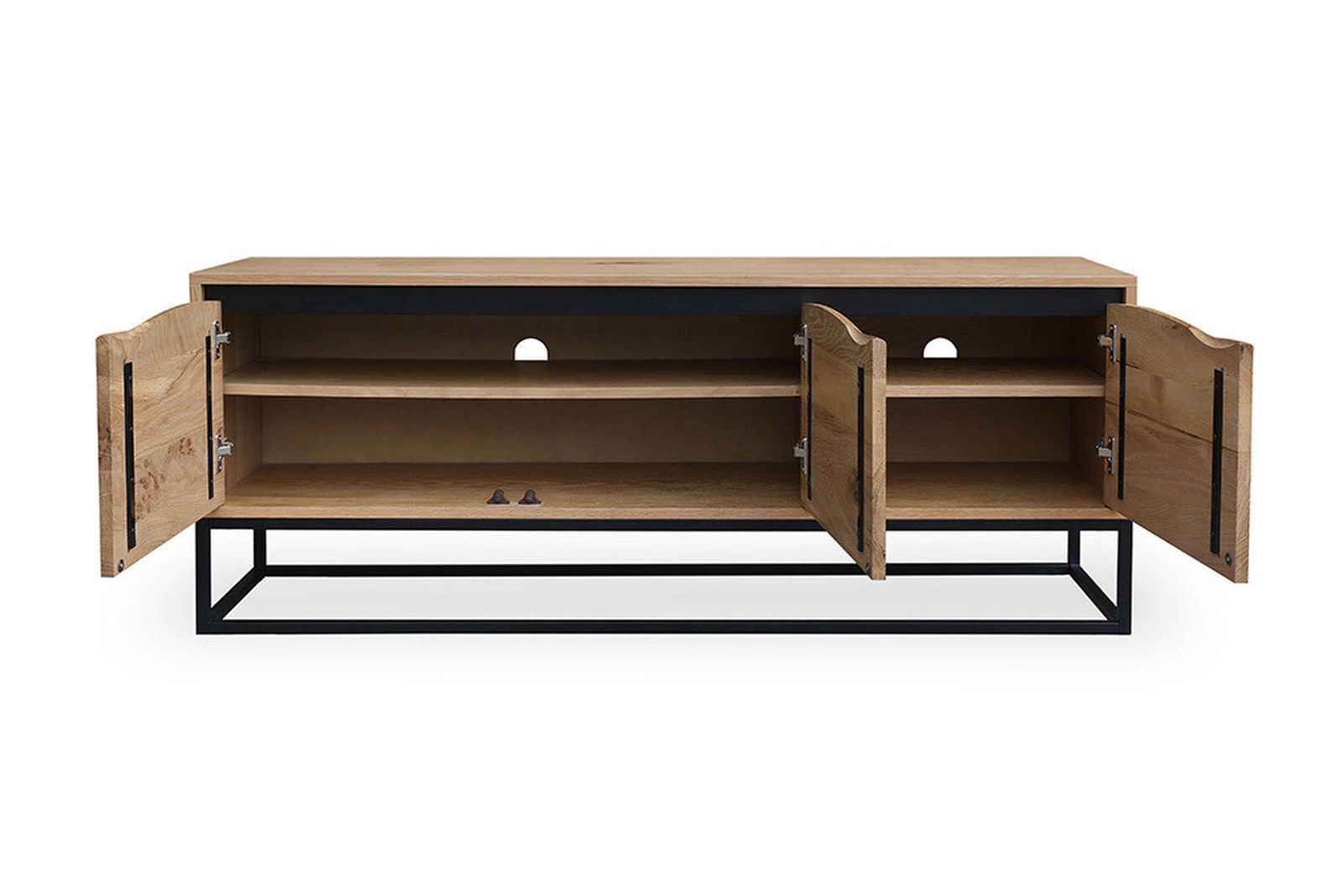 SZAFKA RTV MAMMUT ARTWORK FORNIR DĘBOWY 150 CM / 43124 / INVICTA INTERIOR