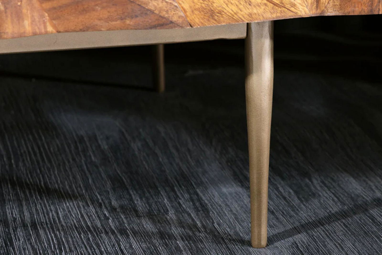 SZAFKA RTV STONE FINISH  SHEESHAM 160 CM / 43448 / INVICTA INTERIOR