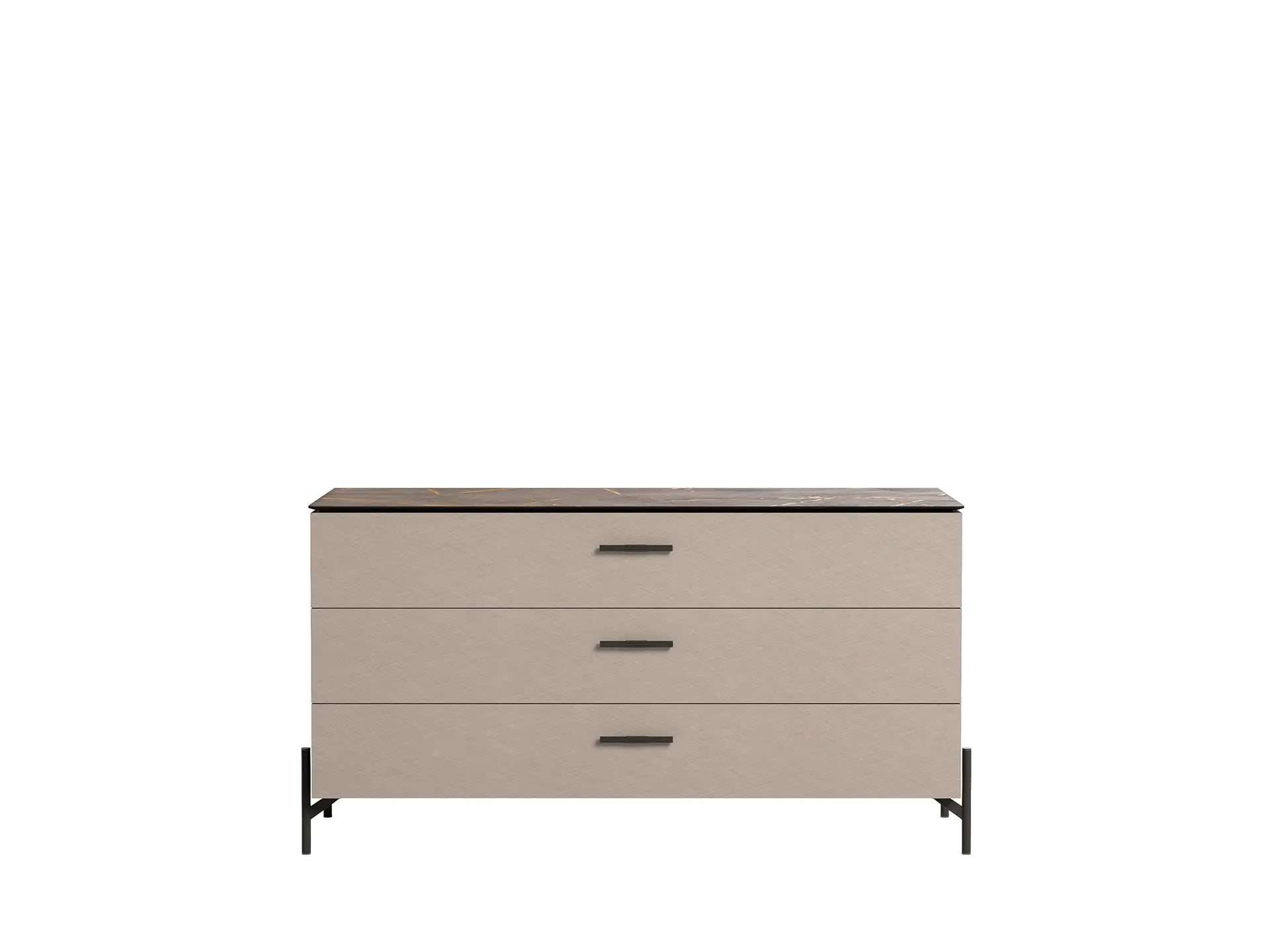 Włoska nowoczesna komoda 3 szufladowa SILVIA Status Italy Status Italy