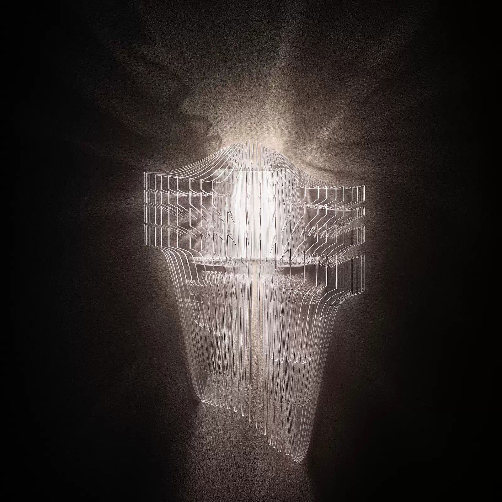 Slamp Aria kinkiet designerski, przezroczysty