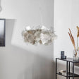 Slamp Clizia - designerska lampa wisząca szary dym