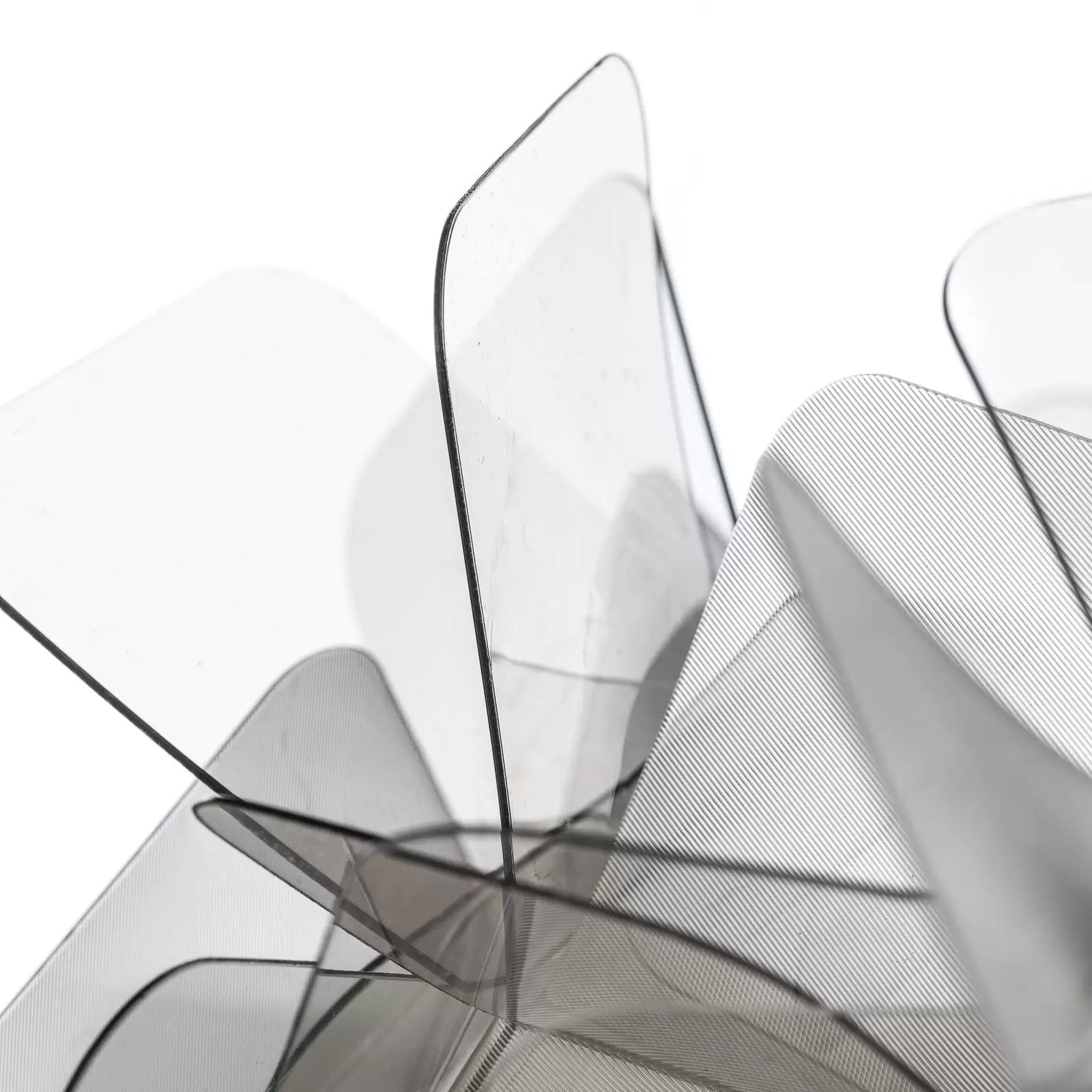 Slamp Clizia - designerska lampa wisząca szary dym