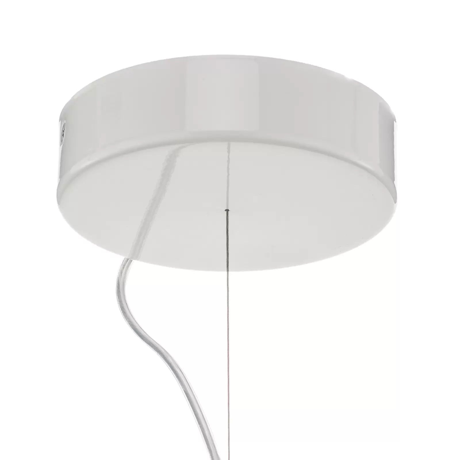 Slamp Clizia - designerska lampa wisząca szary dym