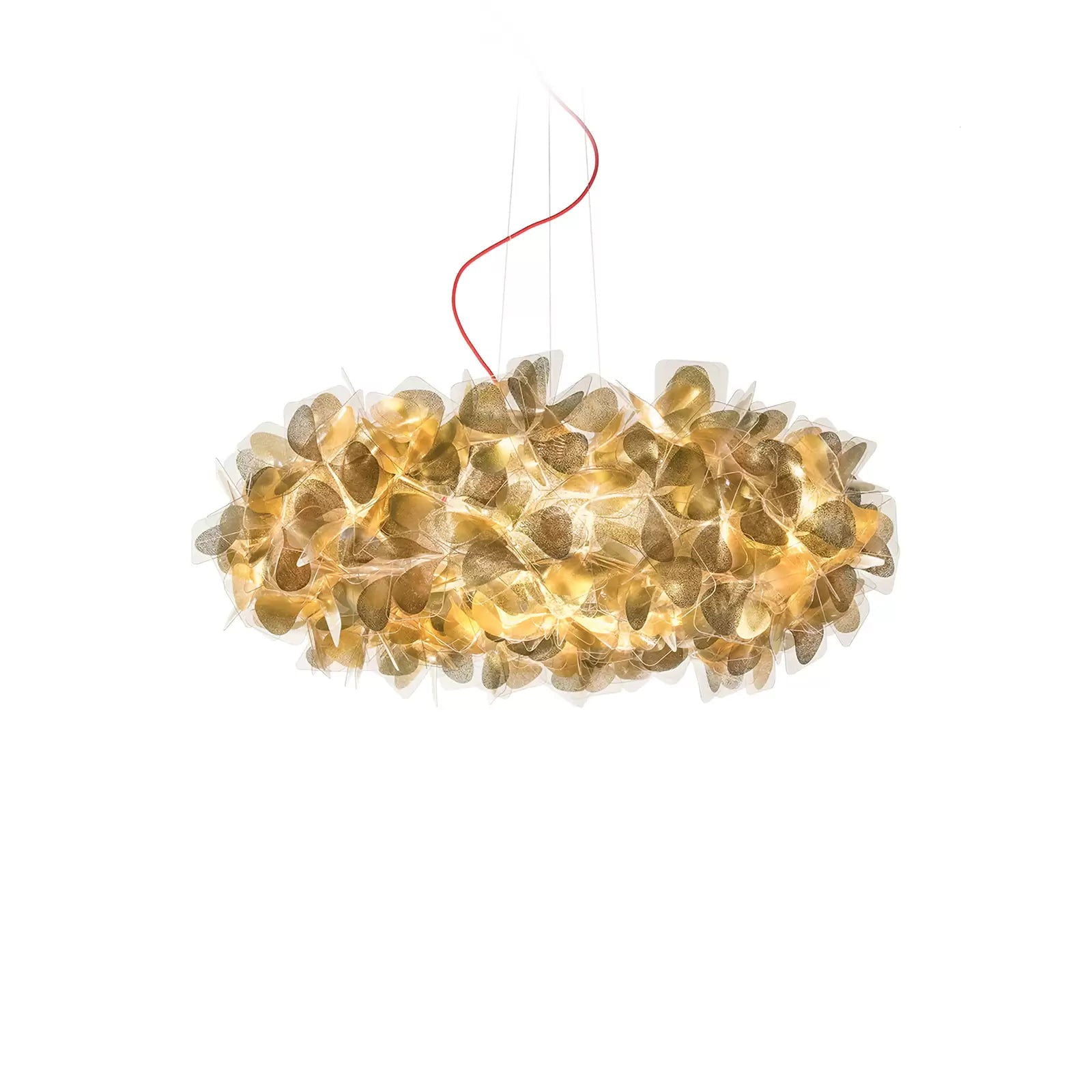 Slamp Clizia Mama Non Mama Wisiorek 78cm złoty/czerwony