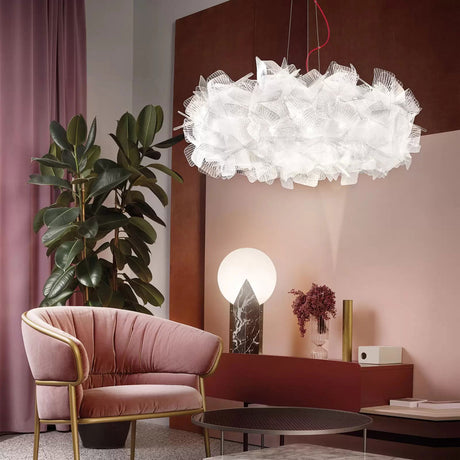 Slamp Clizia Pixel lampa wisząca, czerwony, 78 cm
