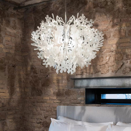 Slamp Fiorella - designerska lampa wisząca biała