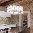 Slamp La Lollo L lampa wisząca LED, 80cm, biała