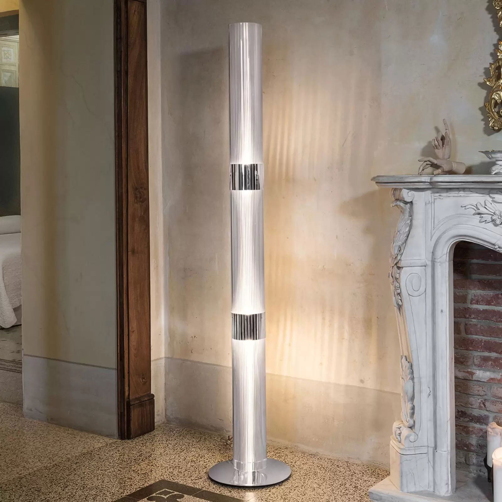 Slamp La Lollo designerska lampa stojąca, pryzmat