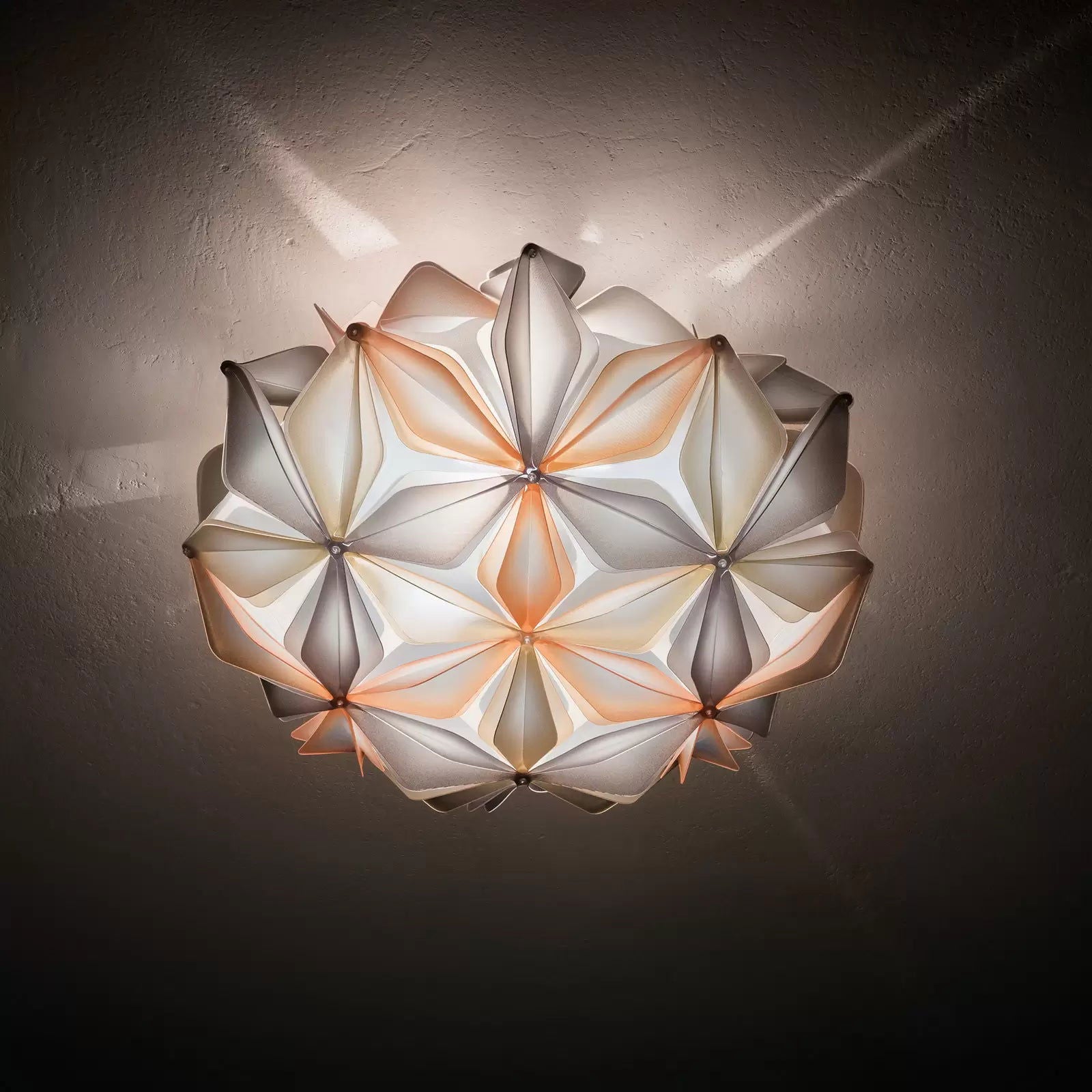 Slamp La Vie M lampa sufitowa 47 cm, bursztyn