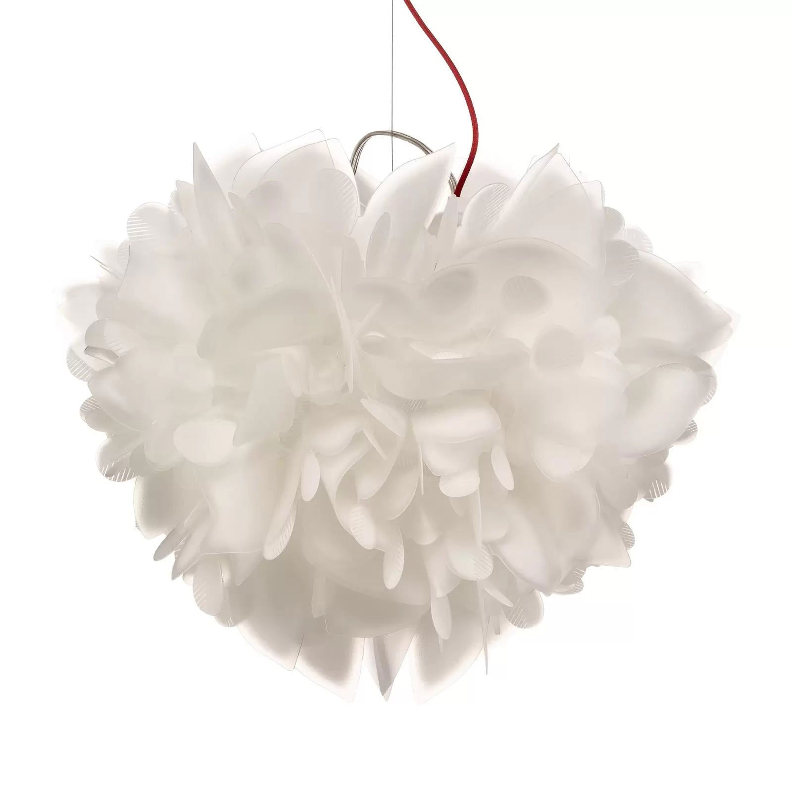 Slamp Veli Foliage lampa wisząca czerwona 45cm