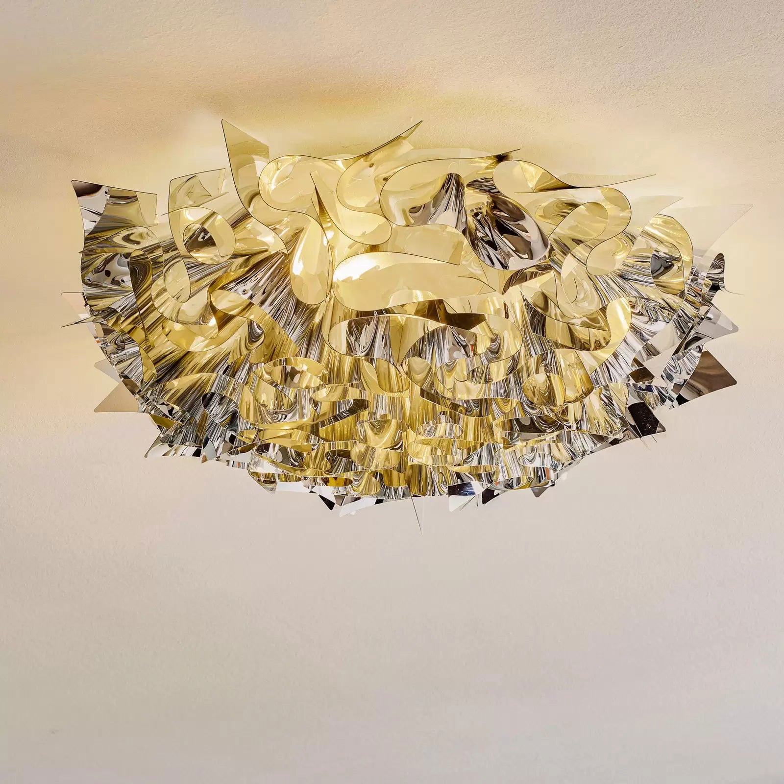 Slamp Veli Large lampa sufitowa 78cm srebrna