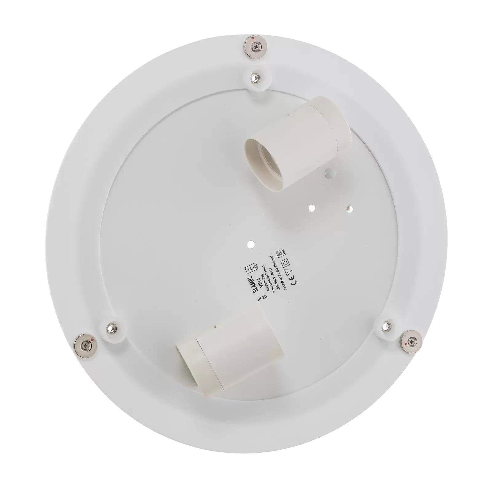 Slamp Veli Medium lampa sufitowa 53cm srebrna