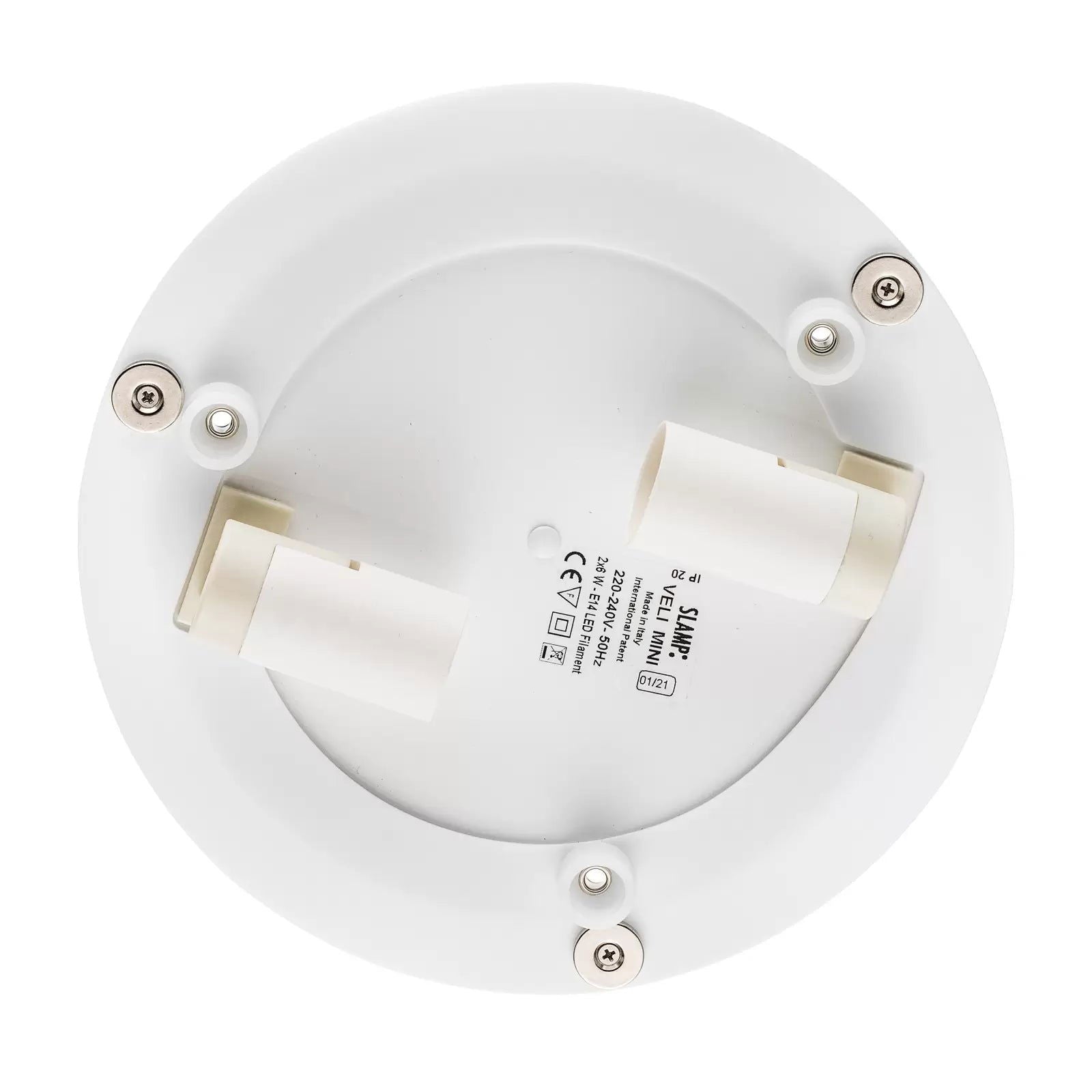 Slamp Veli Mini lampa sufitowa 32cm srebrna