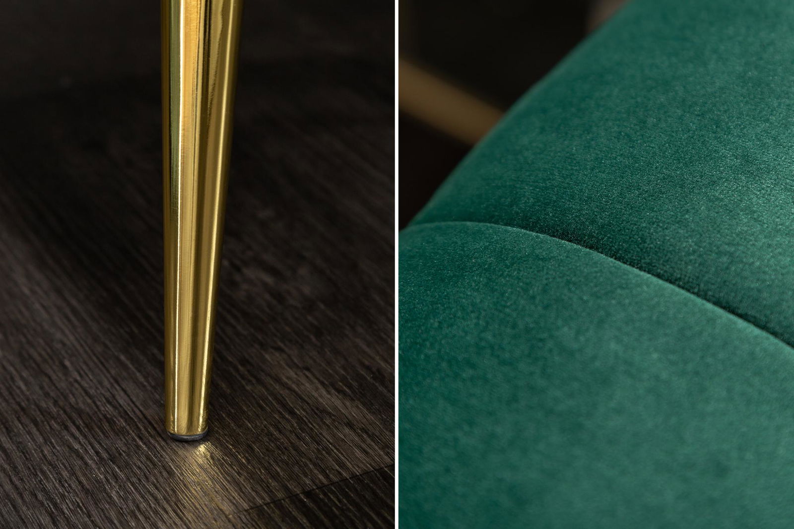 Sofa Noblesse 225 cm SZMARAGDOWA / 40404 / INVICTA INTERIOR / INVICTA INTERIOR