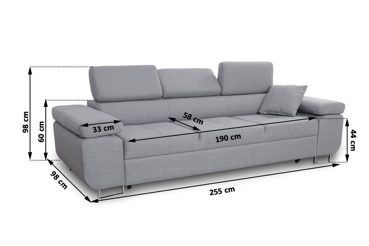 Sofa rozkładana do salonu Annabelle