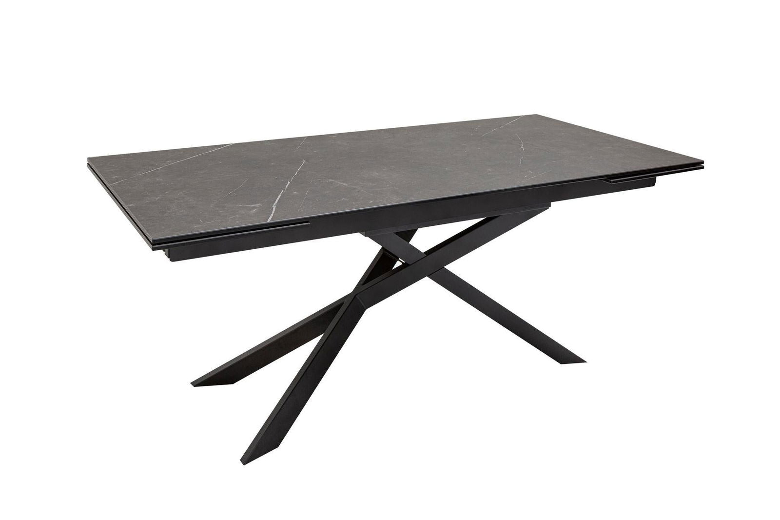 Stół Euphoria ceramika optyka grafit 180 (220-260) cm / 40645  / INVICTA INTERIOR