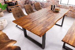 Stół Genesis 160 cm Akacja / 37503 / 42050  / INVICTA INTERIOR