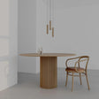 Stół Hygge ASH z litego drewna  / 110 cm / MH