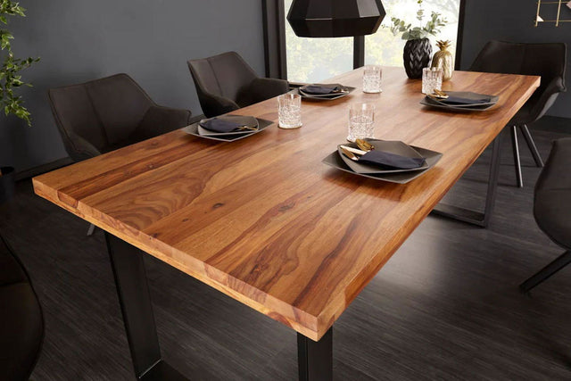 Stół  IRON CRAFT II 180 cm Sheesham 45 mm / 39869  / INVICTA INTERIOR