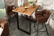 Stół barowy Iron Craft 120 cm  mango / 38668  / INVICTA INTERIOR