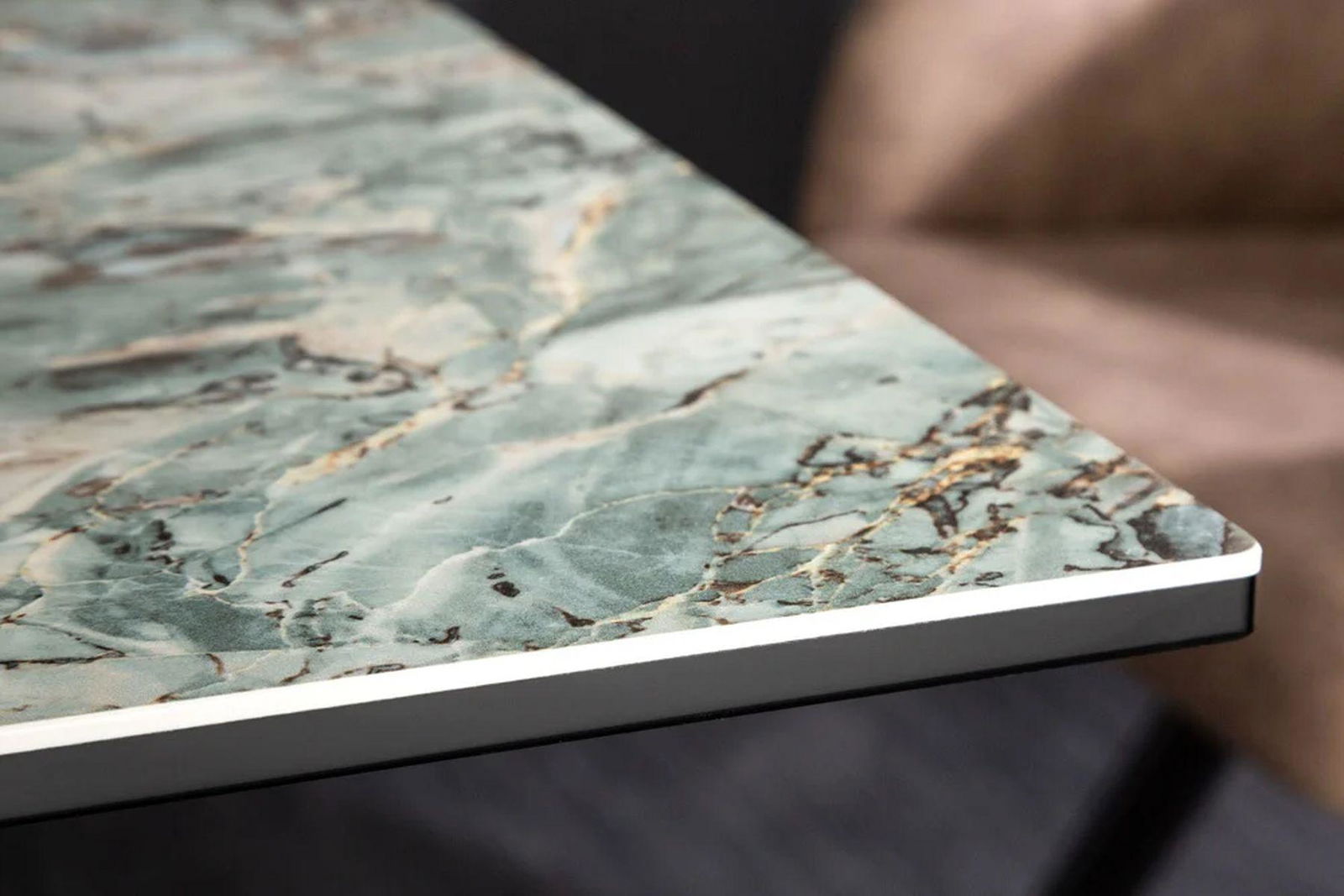 Stół do jadalni Atlantis 200cm optyka turkusowy marmur / 41748  / INVICTA INTERIOR
