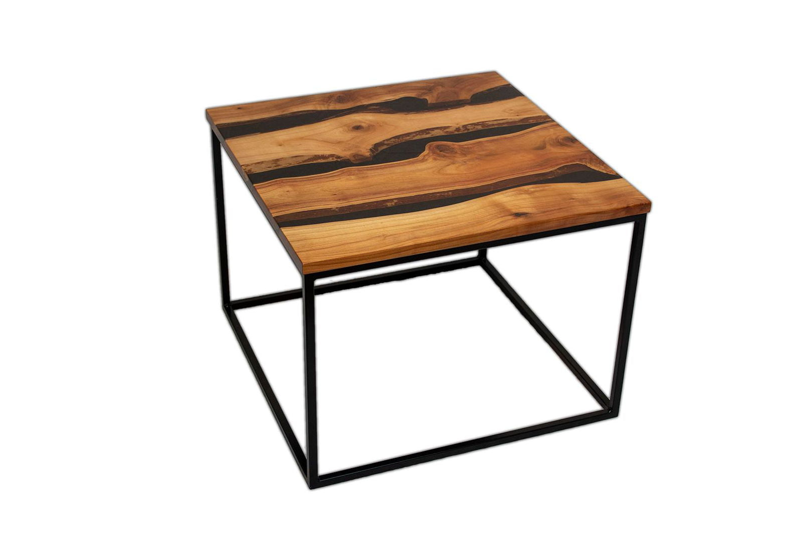 Stolik Beauty Nature drewno czereśnia 60 cm podstawa prosta