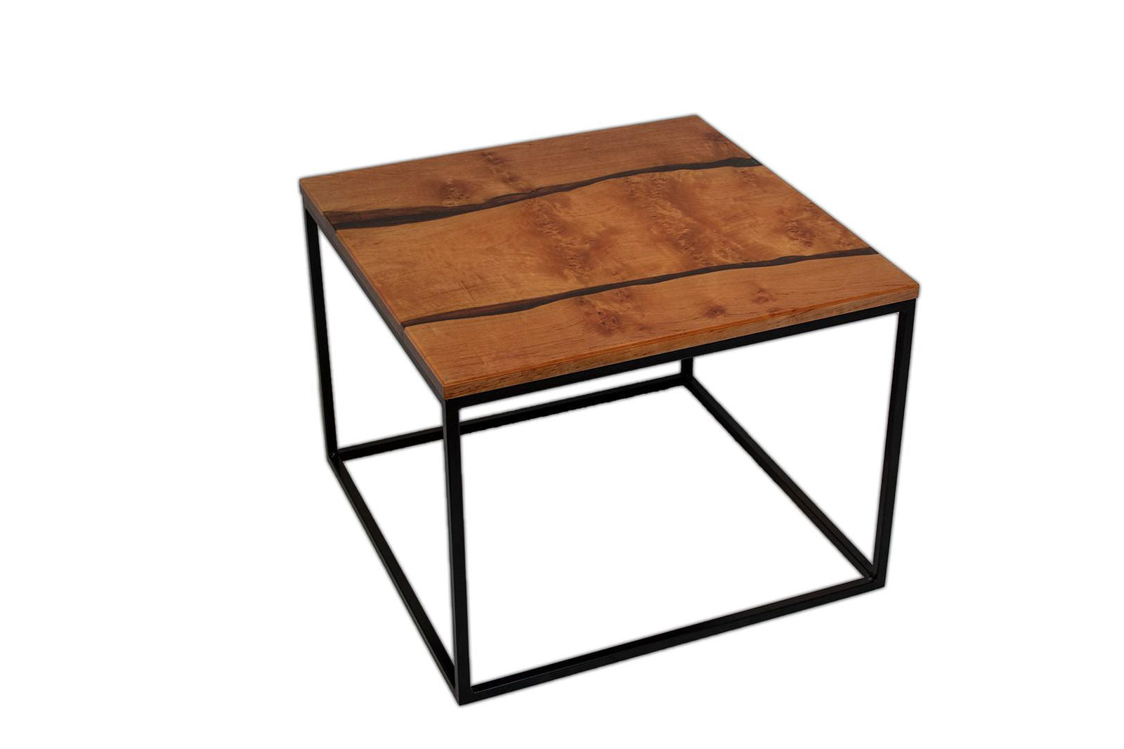 Stolik Beauty Nature drewno olcha 60 cm podstawa prosta