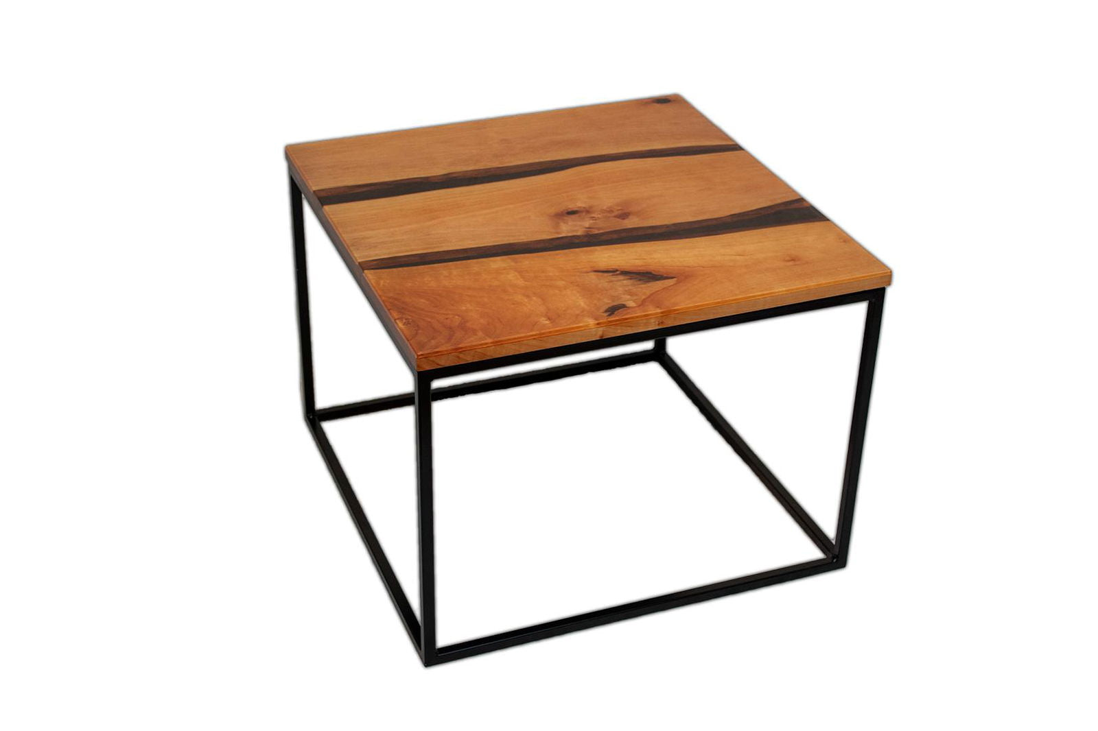 Stolik Beauty Nature drewno olcha 60 cm podstawa prosta