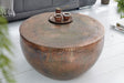 Stolik kawowy Orient II 60cm miedź / 39535  / INVICTA INTERIOR