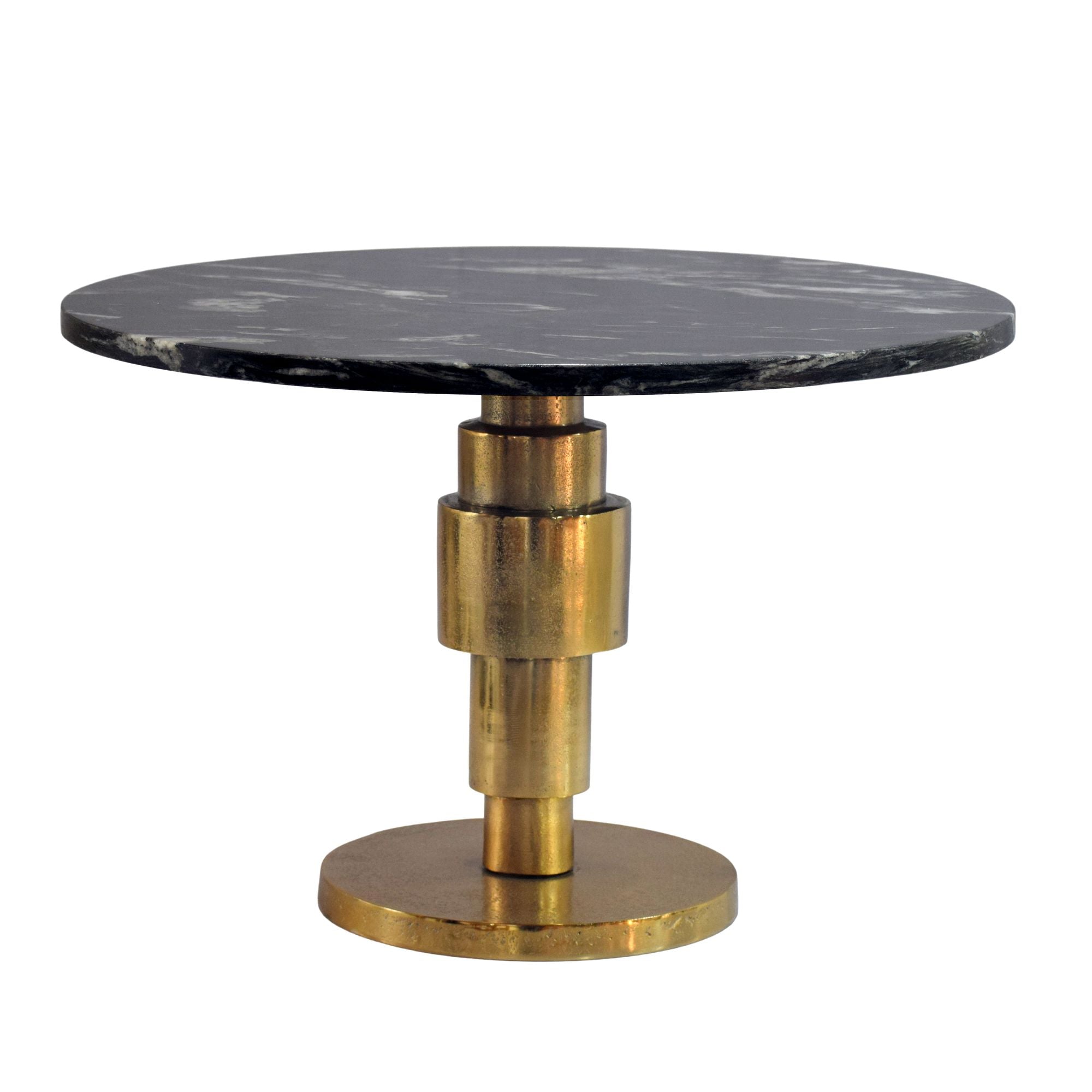 STOLIK KAWOWY WOHNLING 60 CM CZARNY MARMUR / WL7.373