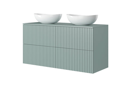 Szafka wisząca pod umywalkę Nicole 60 cm - szałwia MDF