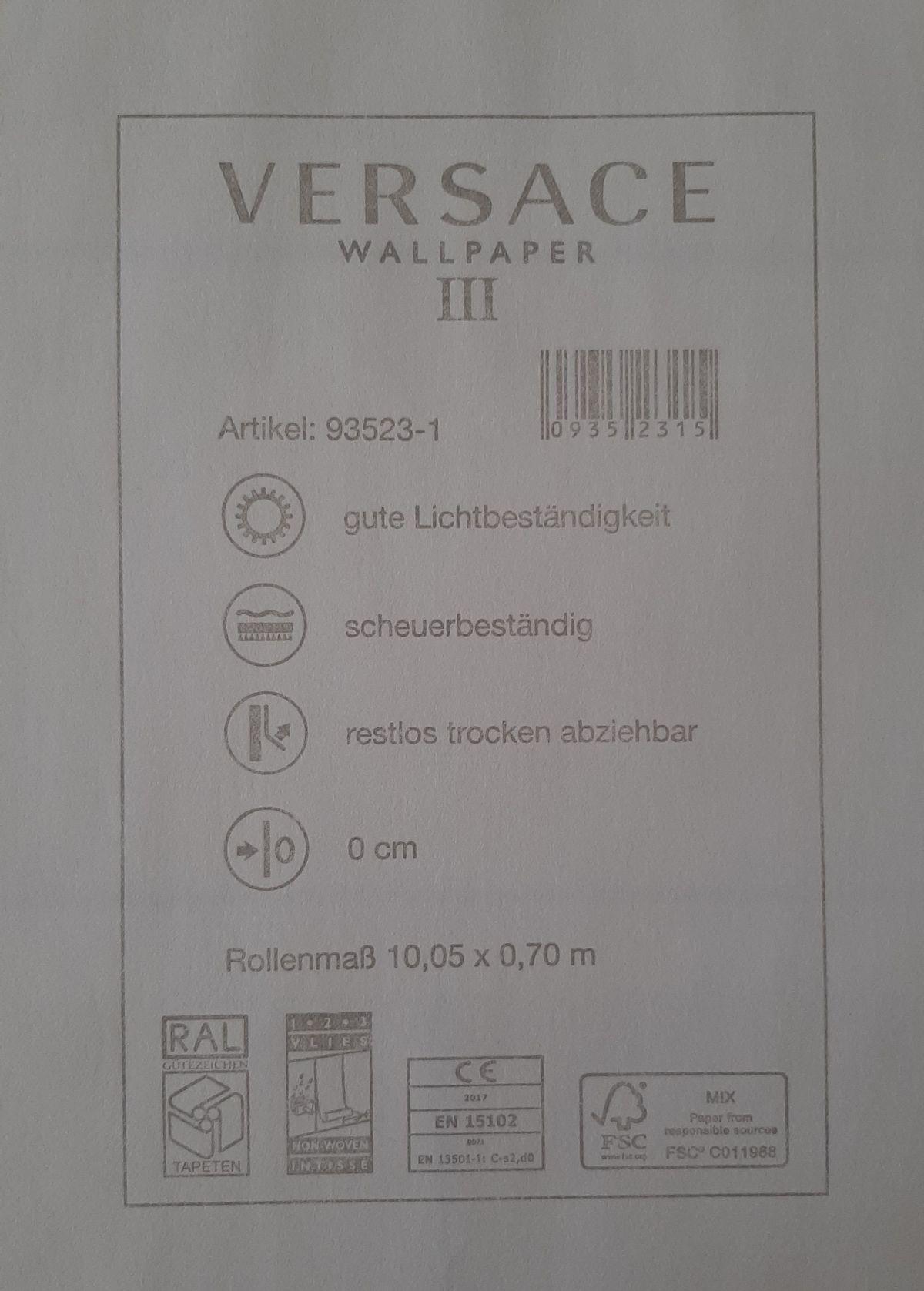 TAPETA VERSACE GREEK / 935231