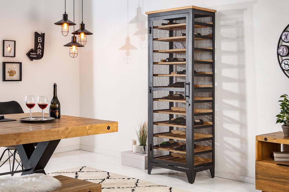 WITRYNA / BAREK NA WINO BODEGA WYSOKA SOSNA NATURALNA / 40459  / INVICTA INTERIOR