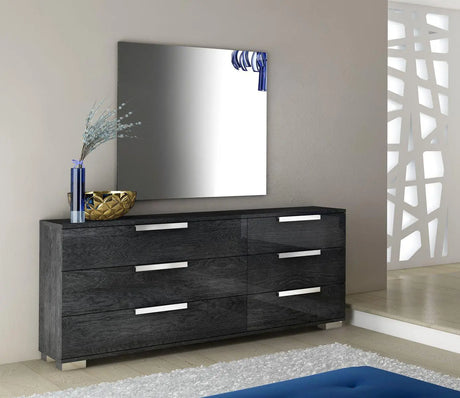WŁOSKA KOMODA SARAH GREY MODERN 6 SZUFLADOWA / STATUS ITALY