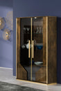 WŁOSKA NOWOCZESNA WITRYNA 2 DRZWIOWA DESIGNE / ACCA DESIGN