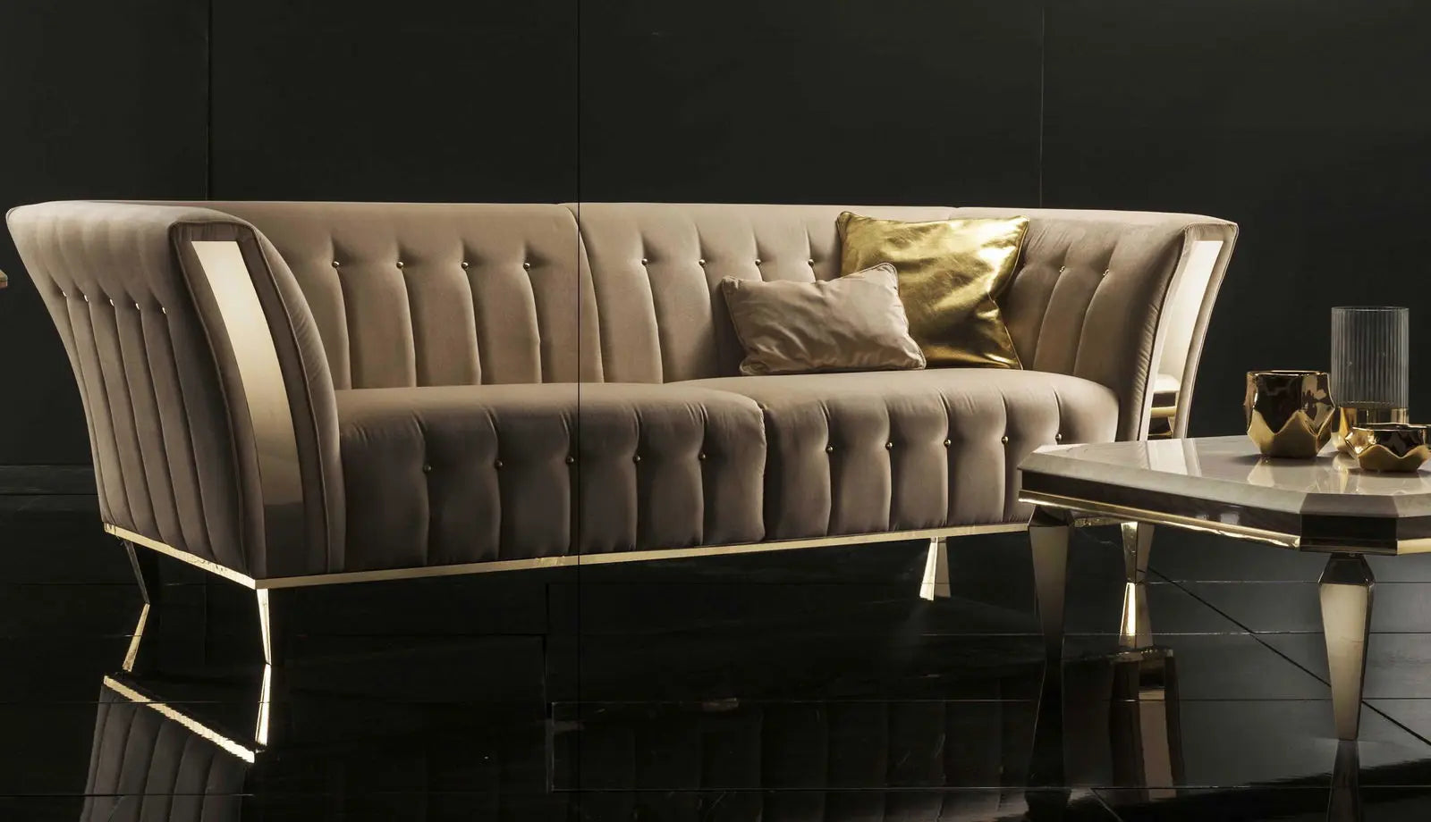 WŁOSKA SOFA DIAMANTE 2 OSOBOWA 180 CM / ARREDOCLASSIC  ADORA