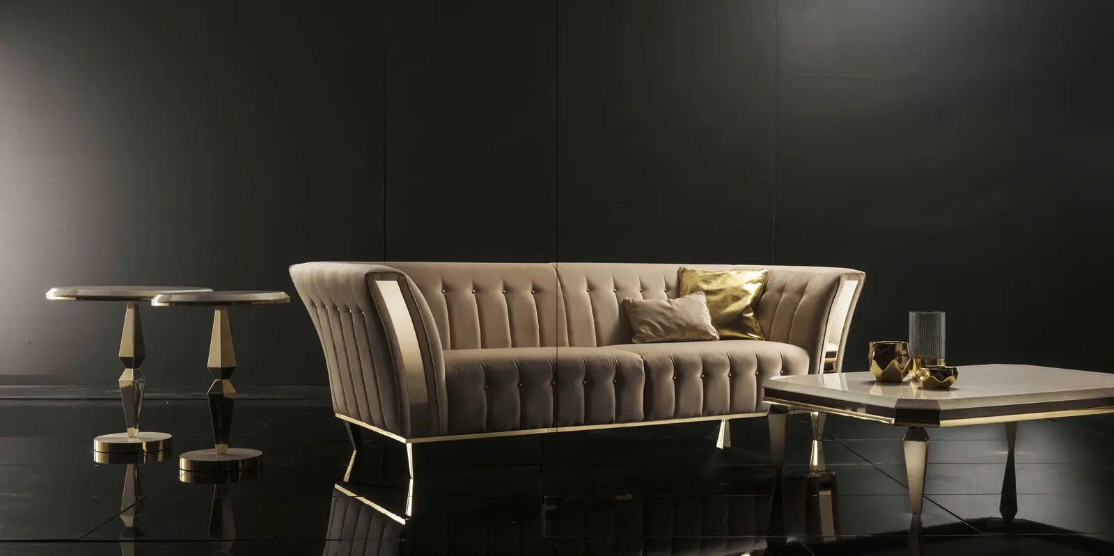 WŁOSKA SOFA DIAMANTE 2 OSOBOWA 180 CM / ARREDOCLASSIC  ADORA