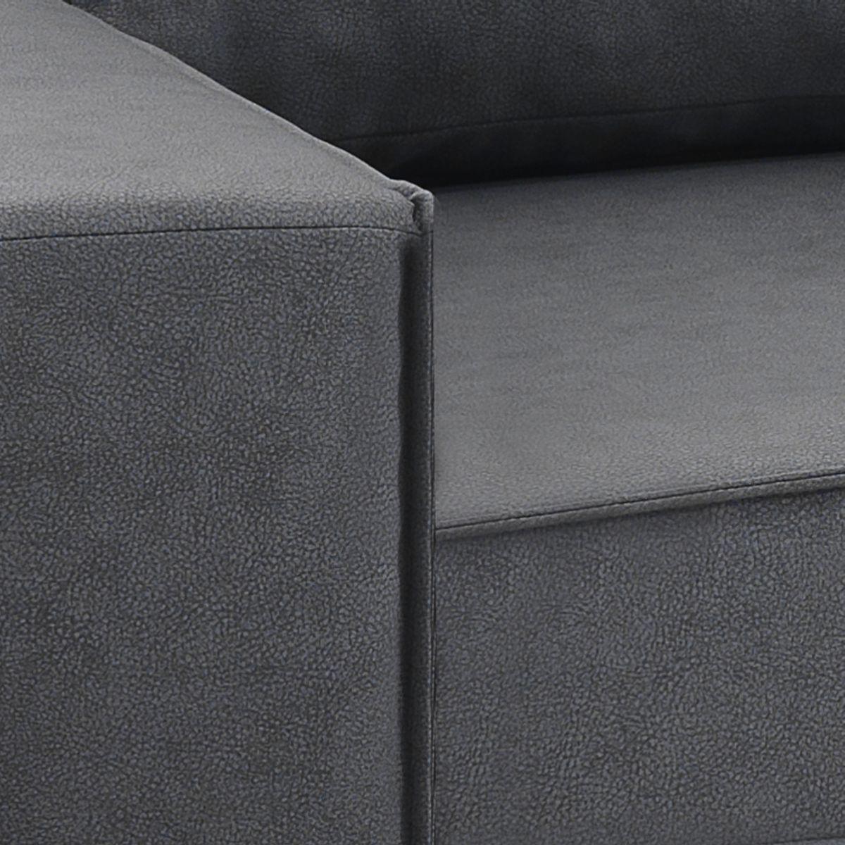 WŁOSKA SOFA LETTO SZARA ROZKŁADANA / 4114 / INVICTA INTERIOR
