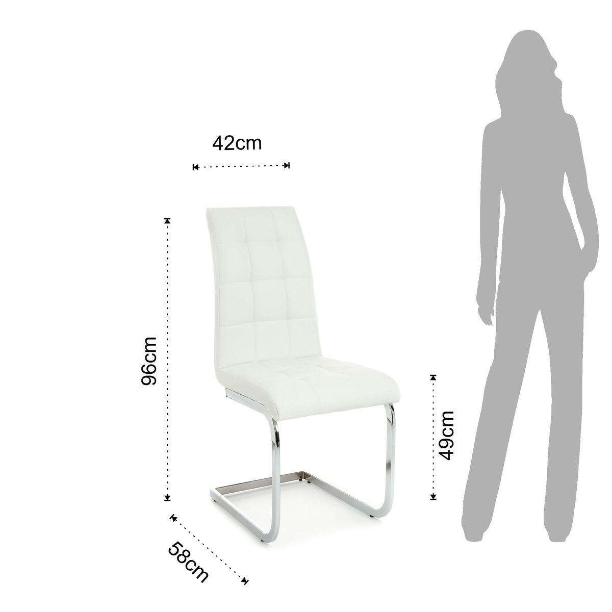 WŁOSKIE KRZESŁO COZY WHITE / 1661 / TM