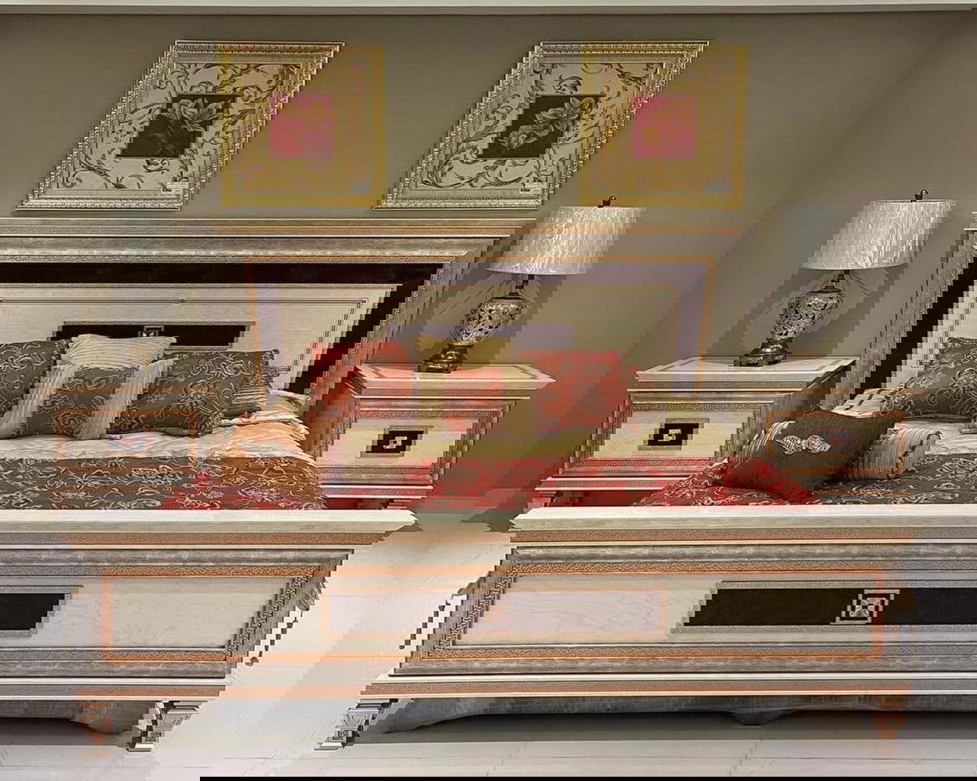 WŁOSKIE ŁÓŻKO KING SIZE 180/200x200 CM DOLCE VITA  / ADORA ARREDOCLASSIC