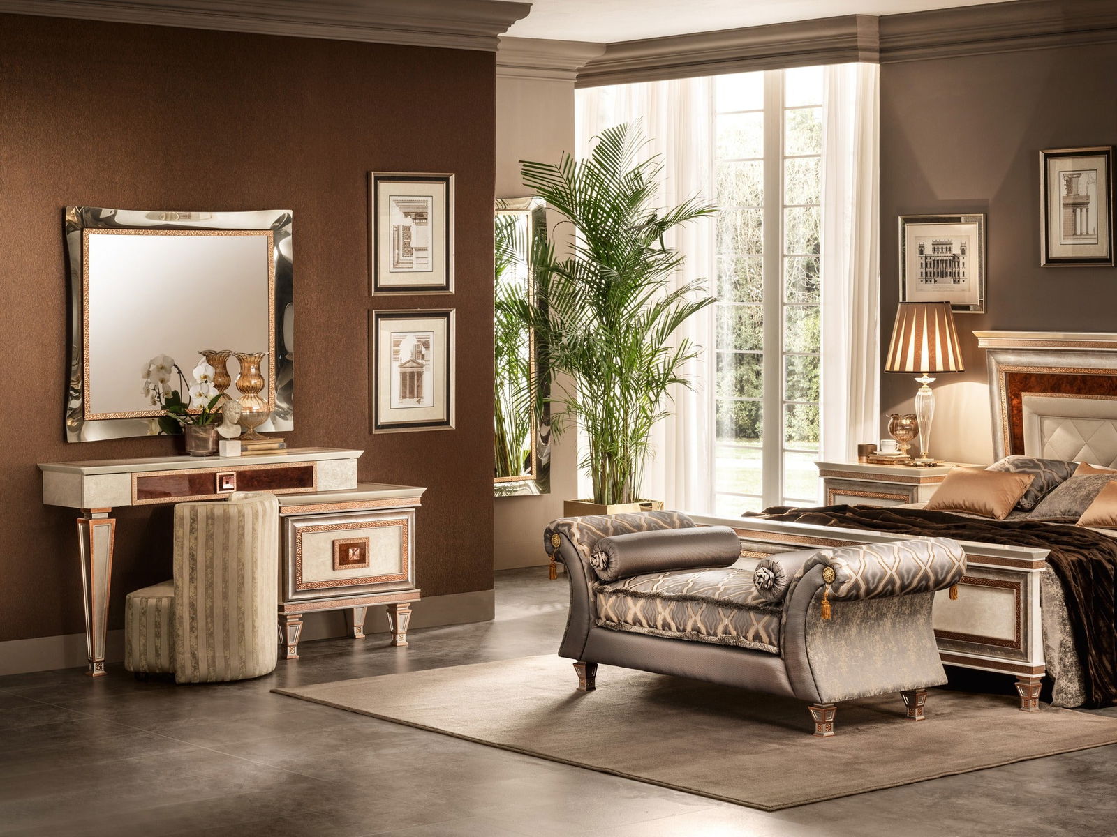 WŁOSKIE ŁÓŻKO KING SIZE 180/200x200 CM DOLCE VITA  / ADORA ARREDOCLASSIC