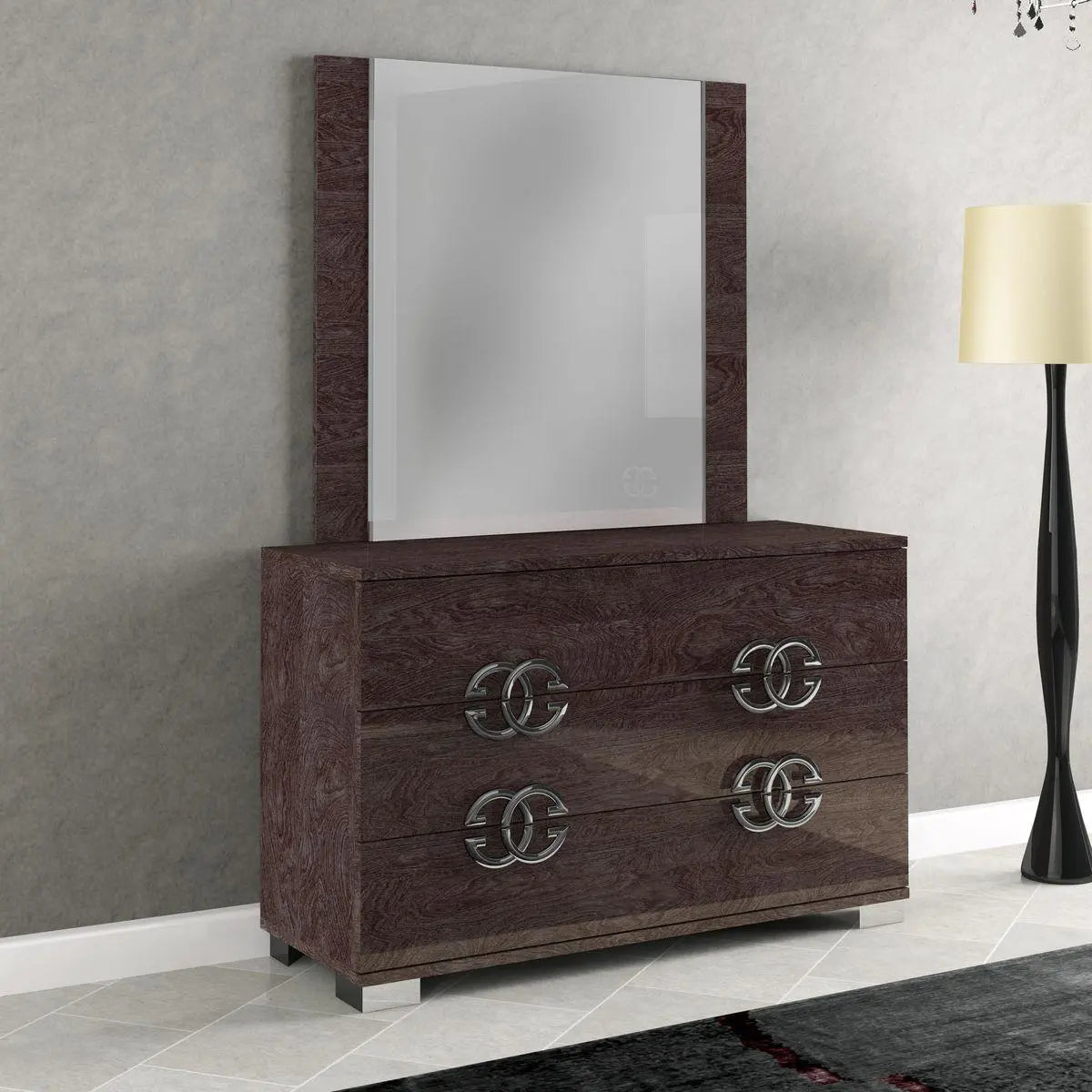 WŁOSKIE LUSTRO PRESTIGE UMBER BIRCH 116 / STATUS ITALY