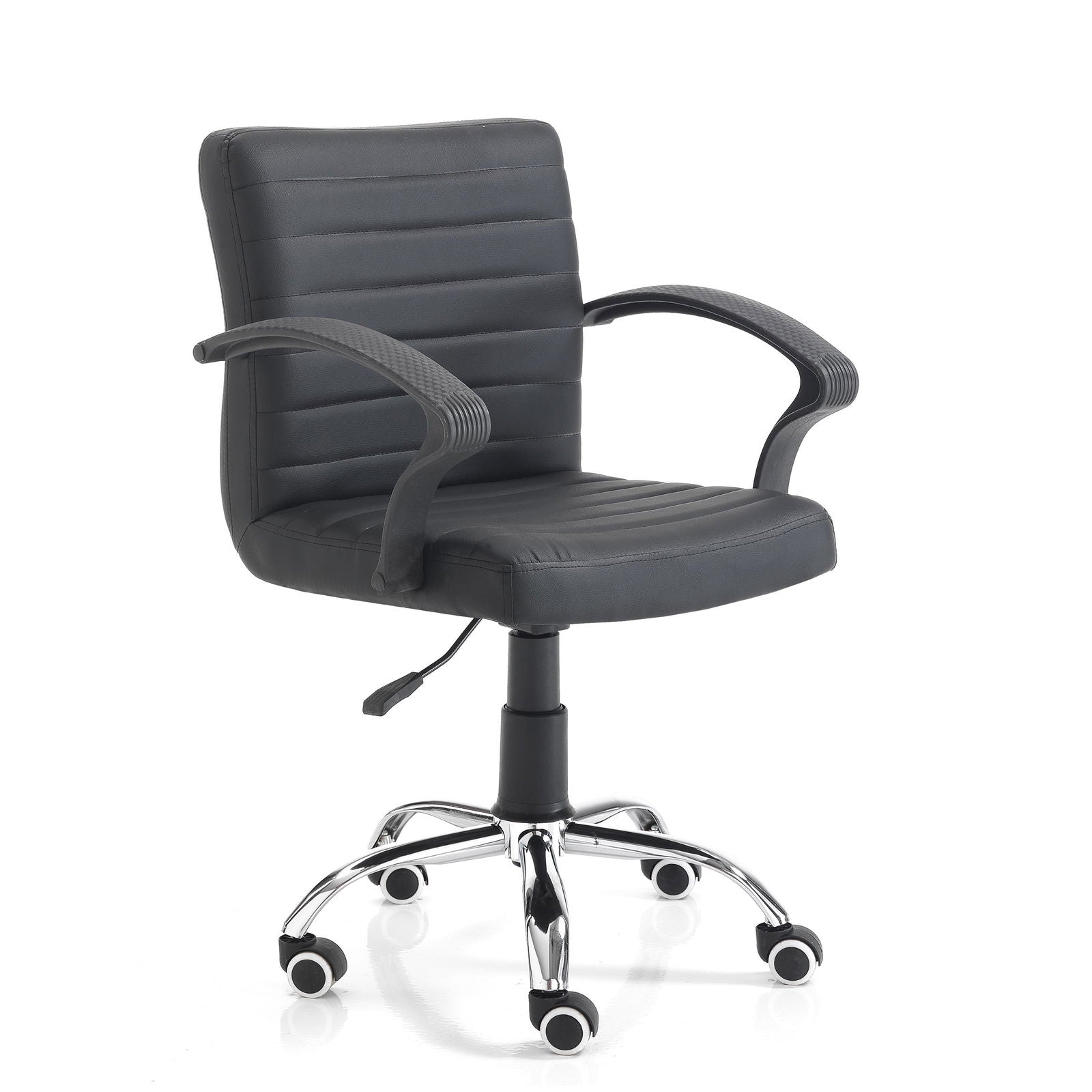 WŁOSKI FOTEL BIUROWY PANY BLACK / 3130 / TM