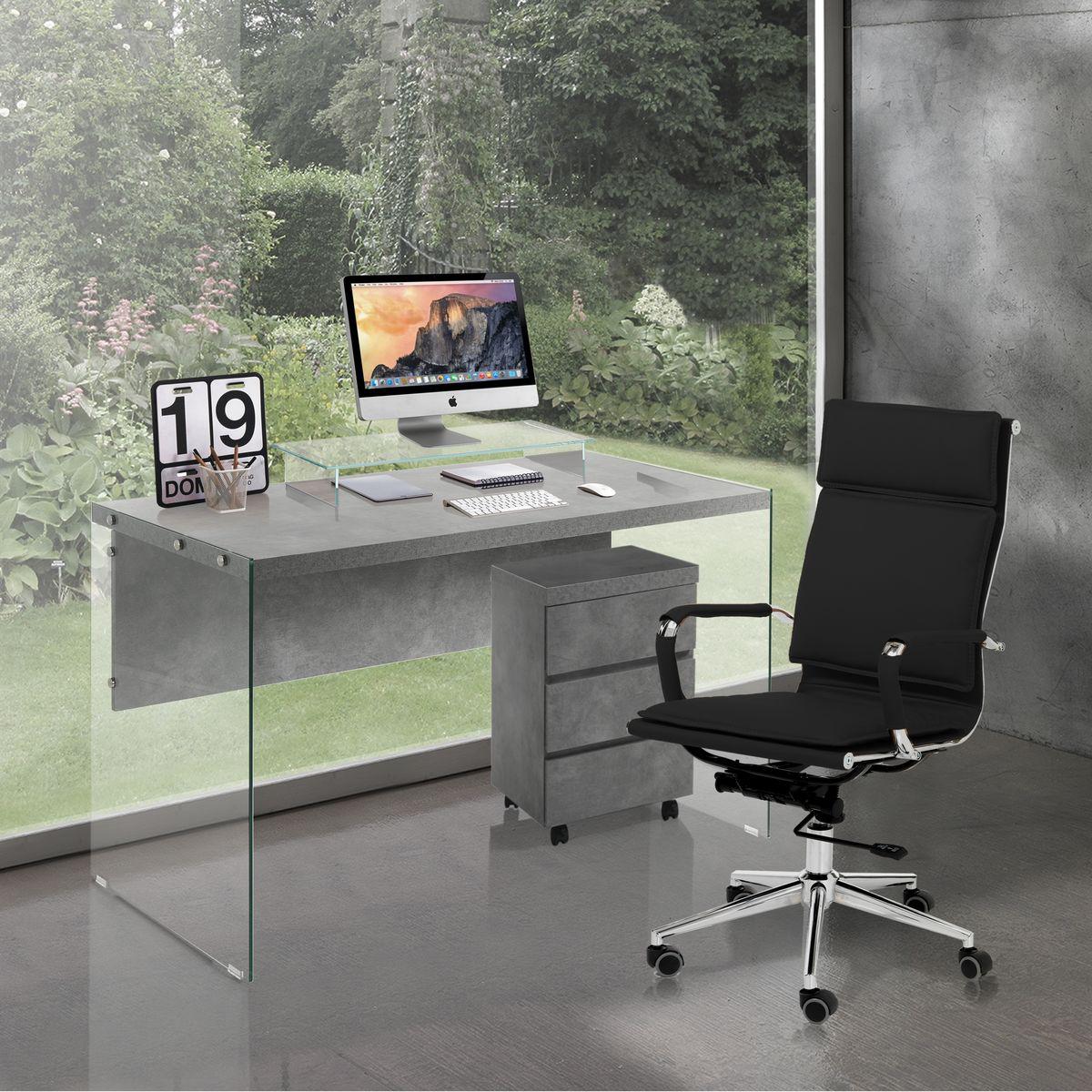 WŁOSKI FOTEL BIUROWY PRIMER CZARNY / 4170 / TM