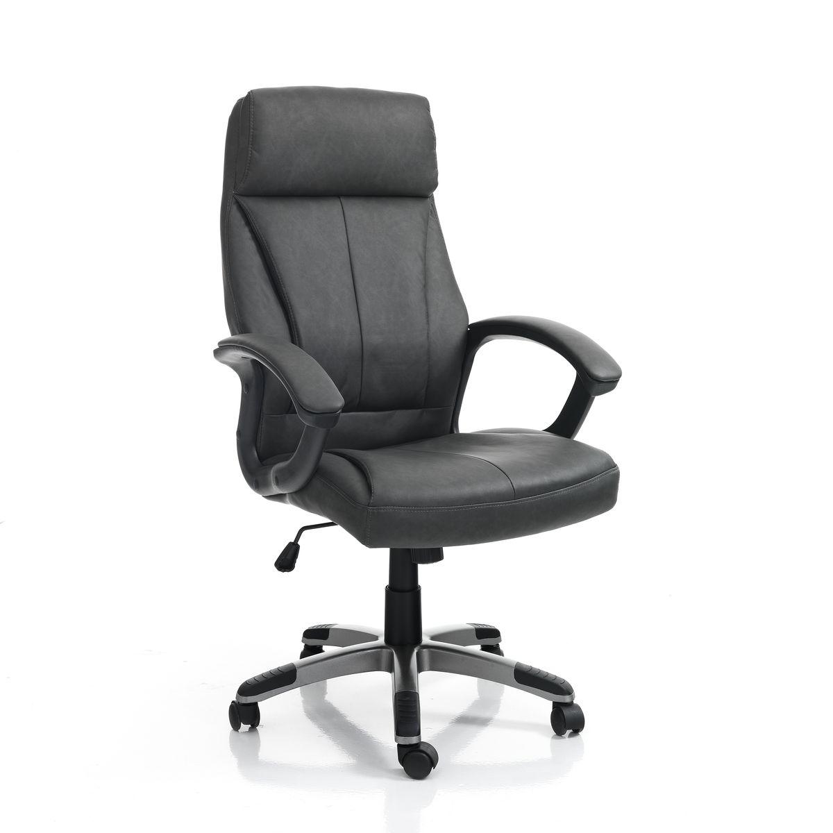 WŁOSKI FOTEL BIUROWY RYE CZARNY / 4084 / TM
