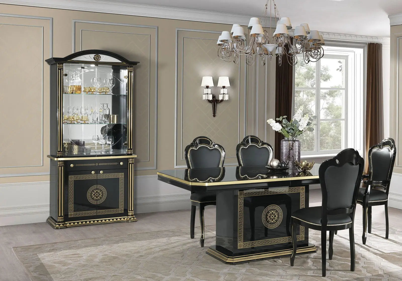WŁOSKI NOWOCZESNY STÓŁ ROZKŁADANY 185 - 230 CM AURORA / ACCA DESIGN